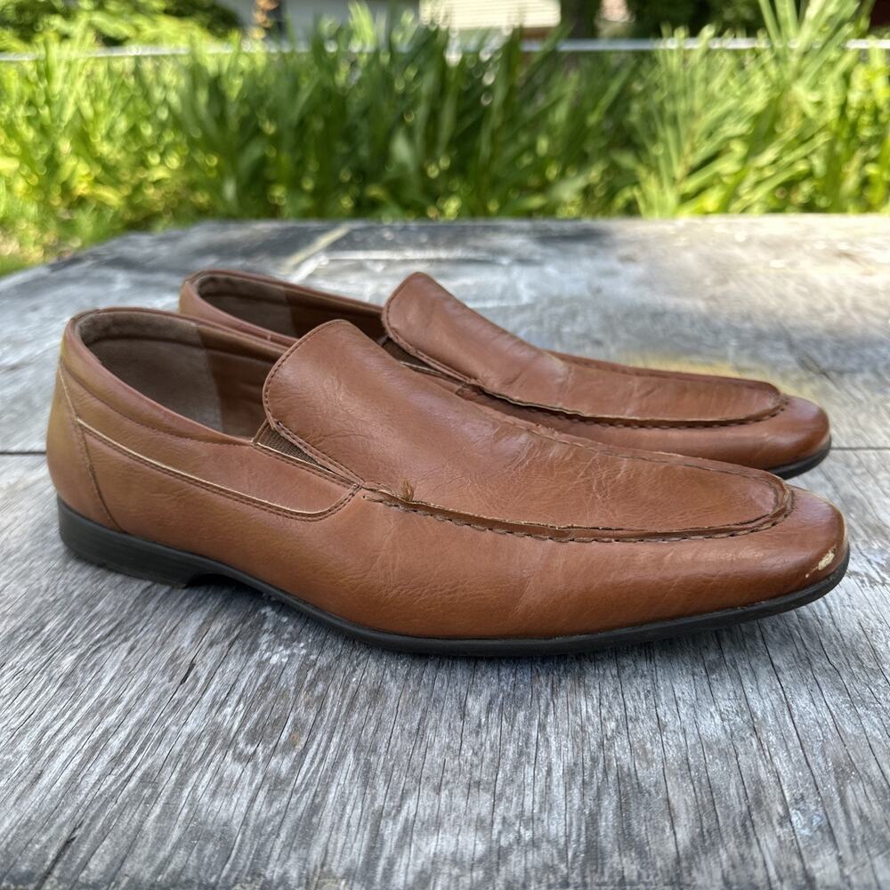 Giorgio Brutini Le Glove Driving Loafers Shoes Brown Men's Leather Size 10 995